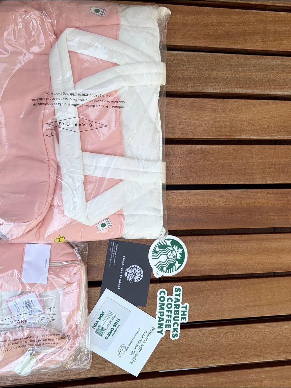 Miffy Starbucks bag and pouch- reserve exclusion
